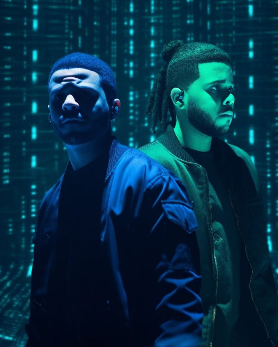 AI duo The Weeknd and Drake: neural network created the track “Heart on My Sleeve”!